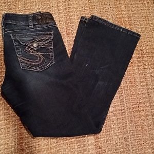 Silver Suki Surplus Low rise Bootcut Jeans